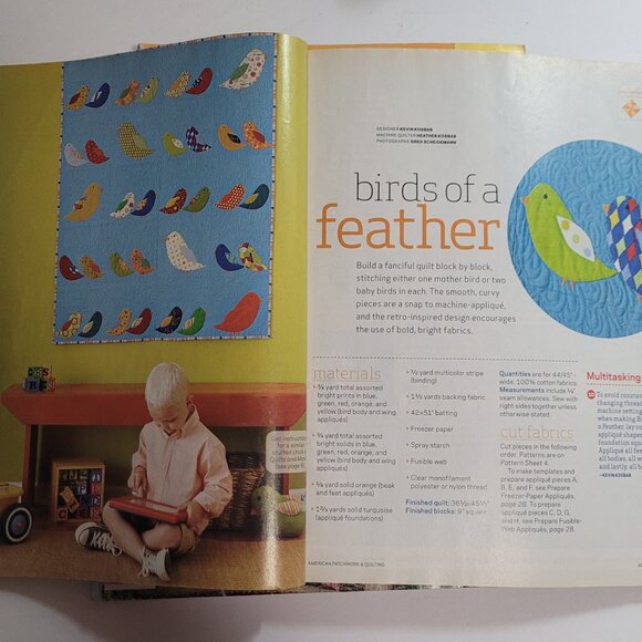 Better Homes & Gardens AMERICAN PATCHWORK & QUILTING Magazines, 5 issues - Picture 7 of 11